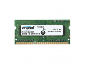 Памет за лаптоп DDR3 4GB 1600MHz Crucial (втора употреба)